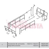 Accesorios de carrocería.