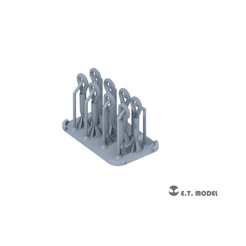 Cables de remolque alemanes tipo 3 de la WWII.