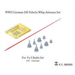 Set di antenne per veicoli tedeschi della seconda guerra mondiale.