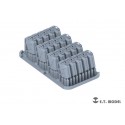 Juego de bidones WWII alemanes de 20L.