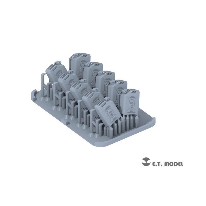 Juego de latas de combustible del ejército de EEUU de 20L.