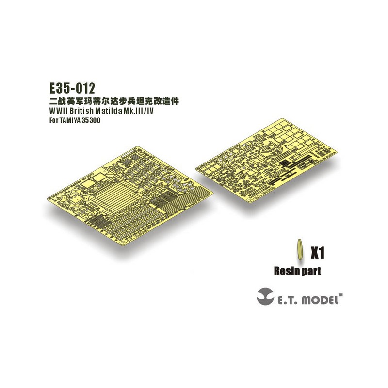 Fotograbado: Matilda Mk.III / Mk.IV.