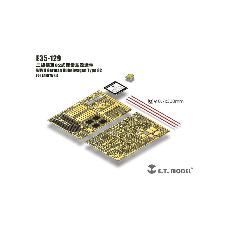 Fotograbado: Kubelwagen alemán tipo 82.