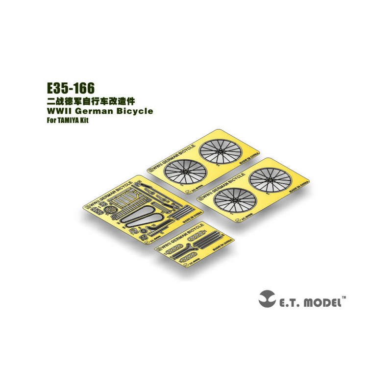 Fotograbado: Bicicletas alemanas de la WWII.