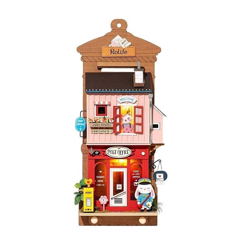 Cuelga llaves: oficina de correos.