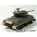 Photo-etched: US Medium Tank M4A3E8 Sherman.