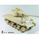 Photo-etched: US WWII Medium Tank M4A3 (76)W Sherman.
