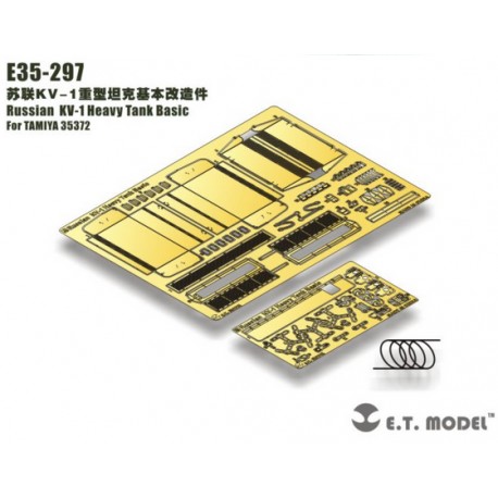 Photo-etched: Russian Heavy Tank KV-1 - Basic Set.