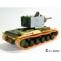 Fotograbado: Tanque pesado ruso KV-2 - Conjunto básico.