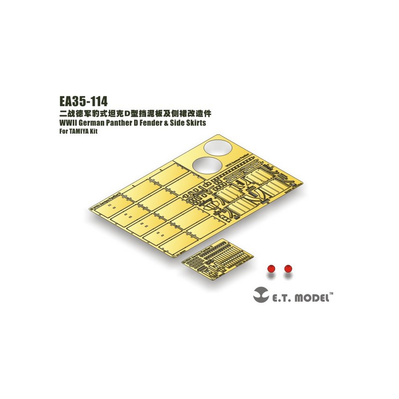 German Panther D - Fenders & Side Skirts.