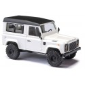 Land Rover Defender 90, white.