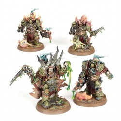 Death Guard: Terminator Lord of Contagion e Plaguemaster.