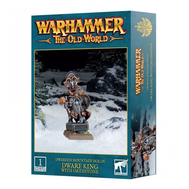 Dwarf King With Oathstone. Dwarf King With Oathstone.