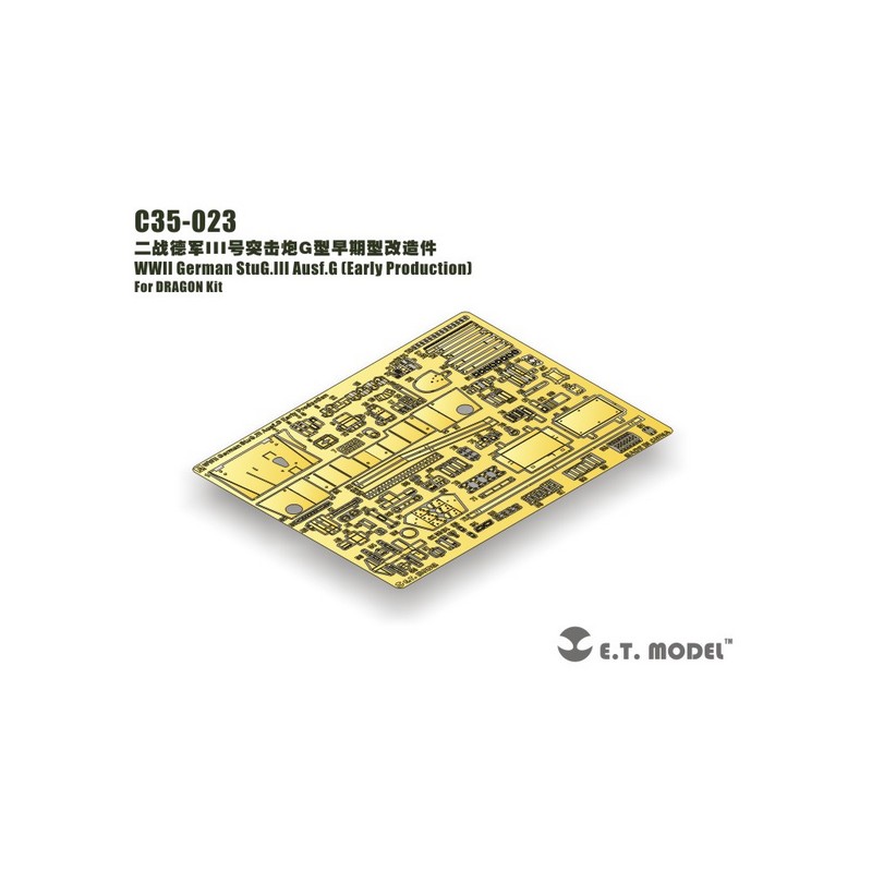 Photo-etched: German StuG.III Ausf.G - Early Production.