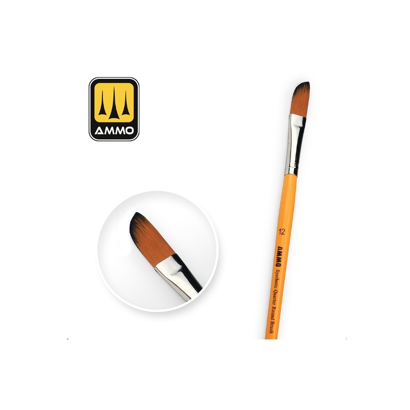 Syntetic filbert brush Nº6.