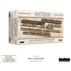 Hail Caesar Epic Battles : Division des troupes alliées.