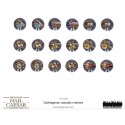 Hail Caesar Epic Battles: marcadores de bajas cartagineses.