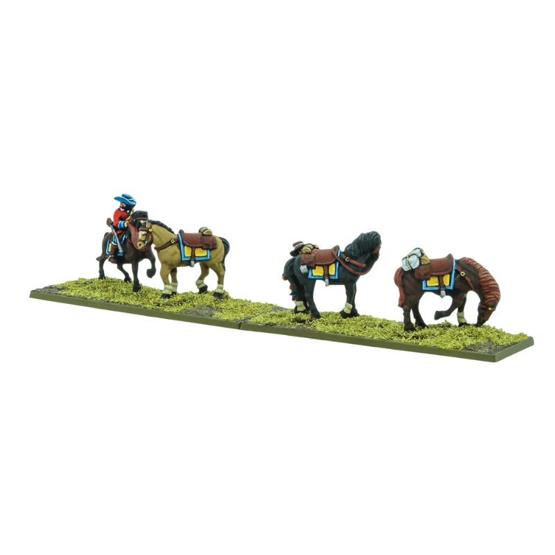 Batallas Épicas De Pike & Shotte - portadores de caballos de dragones.