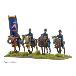 Der General der ACW-Gewerkschaft und sein Stab A. Black Powder.