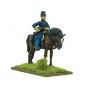 ACW Union General and staff A. Black Powder.