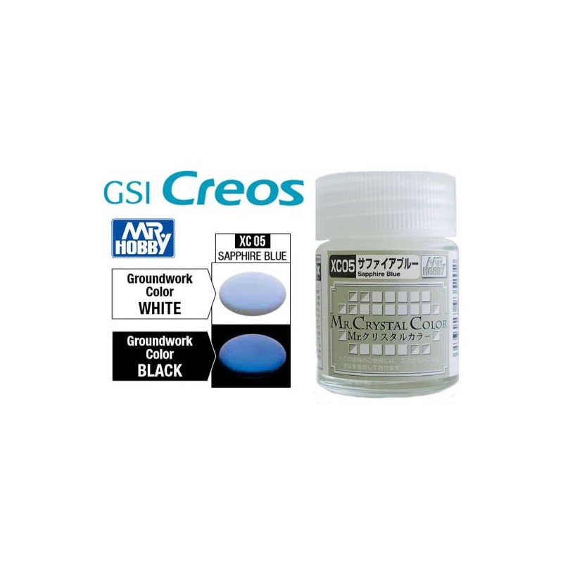 Mr Crystal Color - Sapphire Blue.