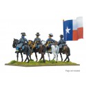 General confederado de la ACW y su personal A. Black Powder. General confederado de la ACW y su personal A. Black Powder.
