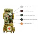 Ambulancia Kübelwagen.