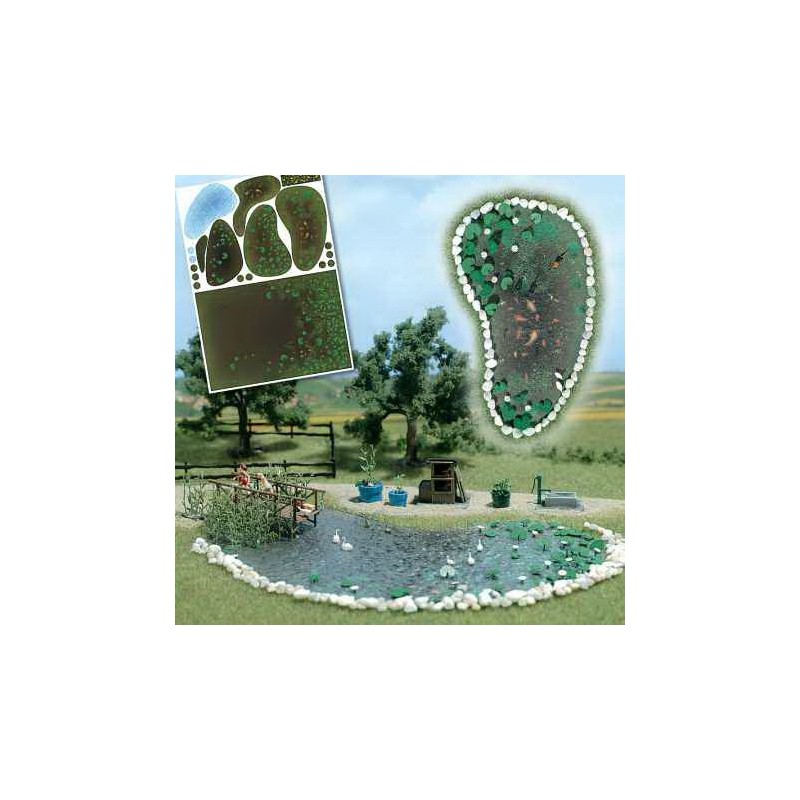 Garden pond set. BUSCH 1210