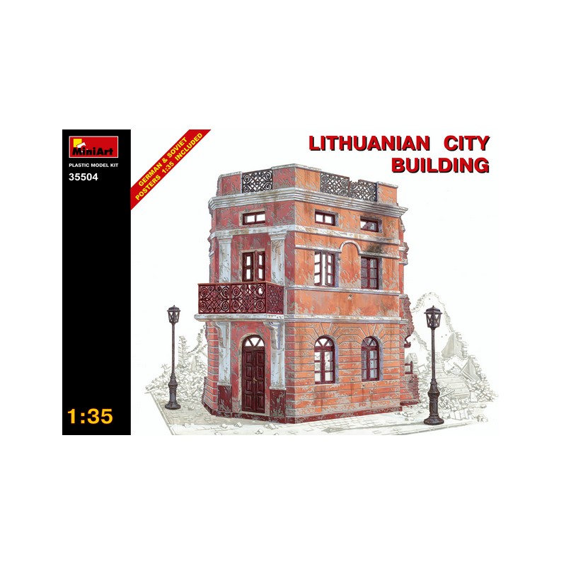 Edificio de una cuidad de Lituania. Edificio de una cuidad de Lituania.