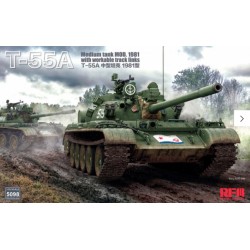 Modelo médio T-55A 1981.