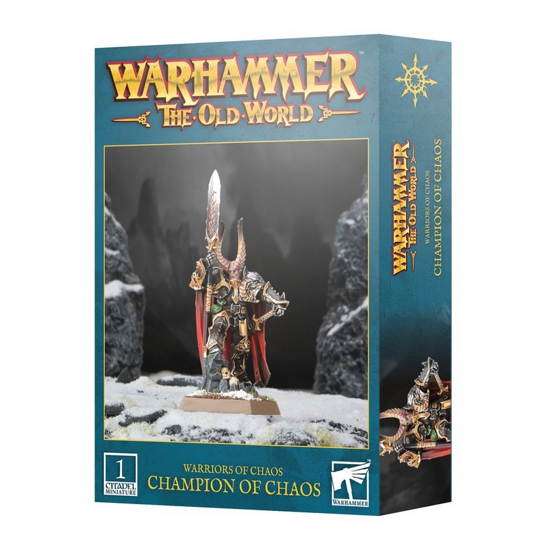 Warriors of chaos: campeón del caos.