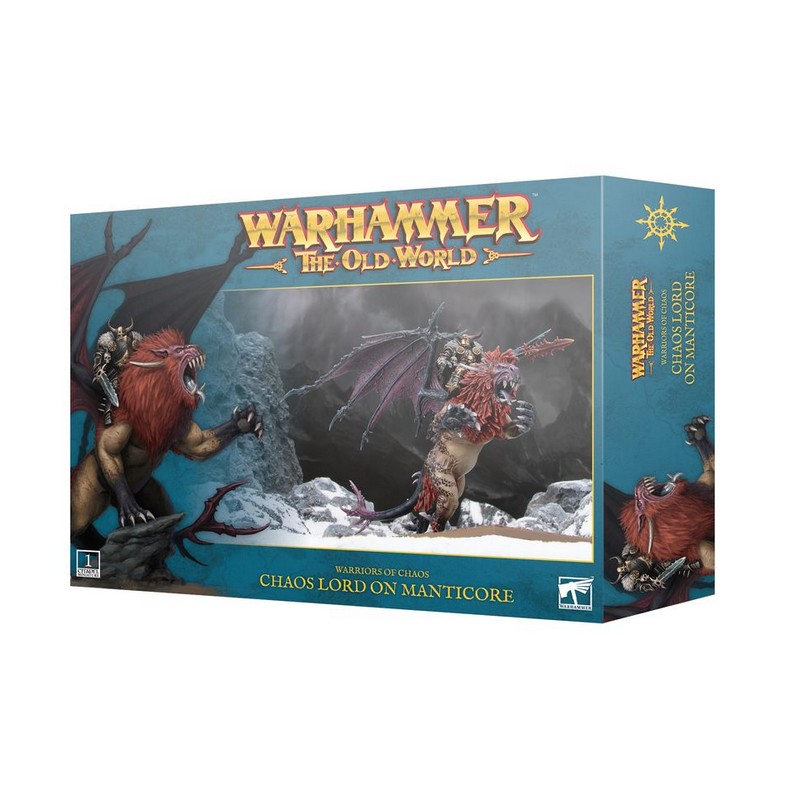 Warriors of chaos: Señor del caos en Manticore.