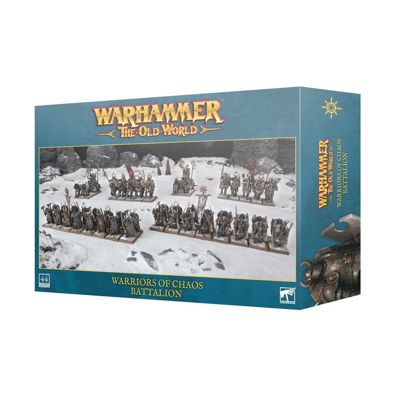Warriors of chaos: Batallón de guerreros del caos.