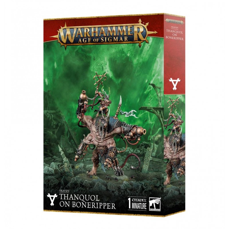 Thanquol on Boneripper. Thanquol on Boneripper.