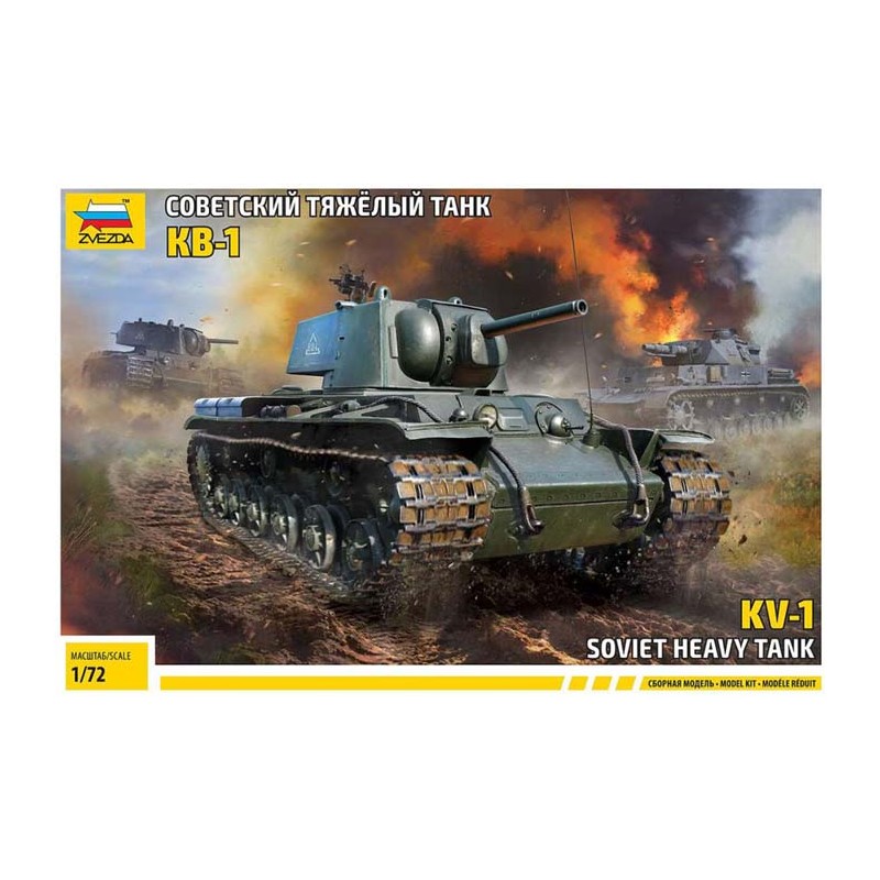 Tanque soviético KV-1.