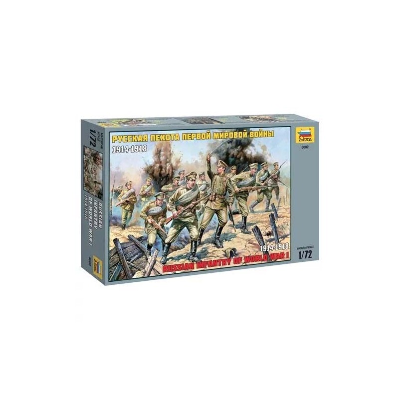 Infantería soviética, 1914-1918.
