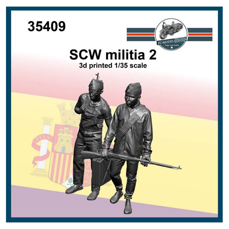 SCW militia 1. SCW militia 1.