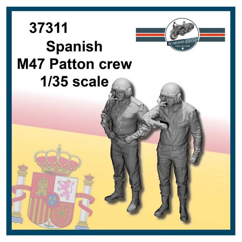 Tripulantes de M47 Patton España.