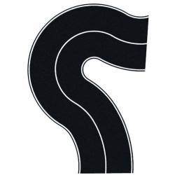 Carretera en curva.