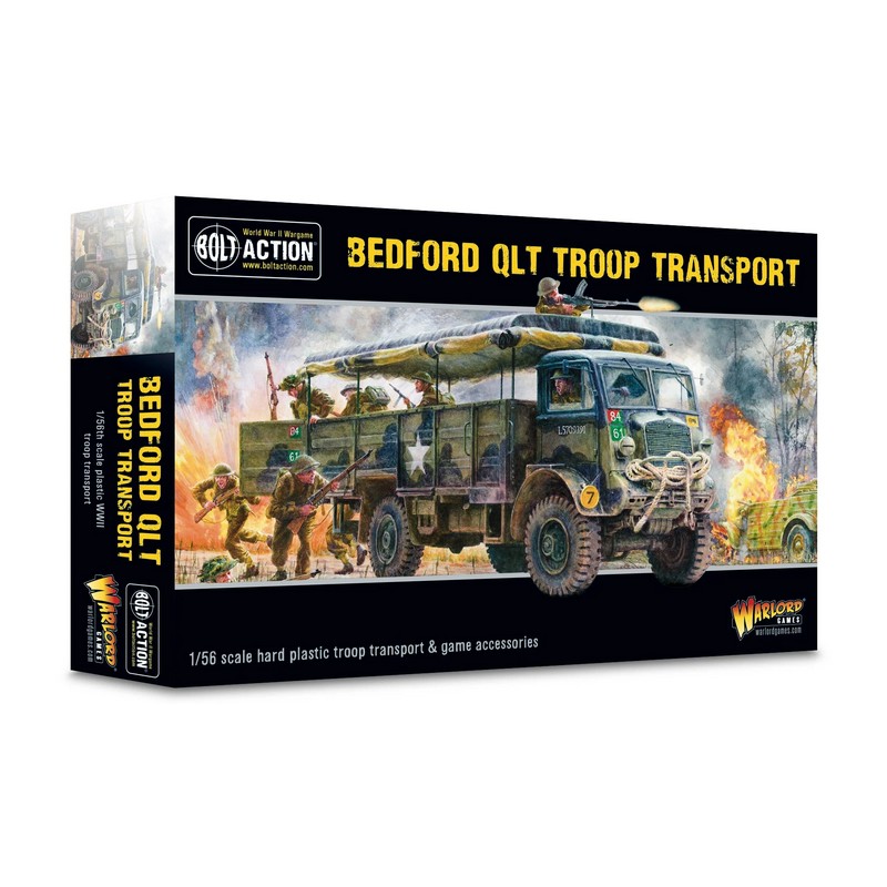 Transporte de tropas Bedford QLT. Bolt Action.