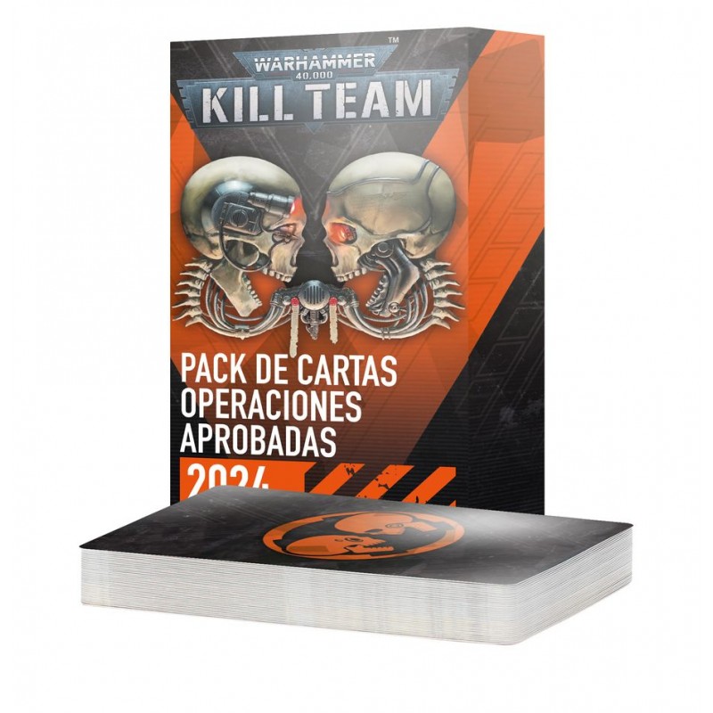 Kill Team: Tarjetas de Operaciones Aprobadas. Kill Team: Tarjetas de Operaciones Aprobadas.
