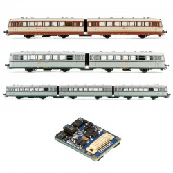 Decoder 18-polig für den RENFE Ferrobús.