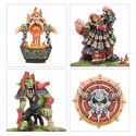 Equipo del Caos Dwarf de Blood Bowl: Zharr-Naggrund Ziggurats.