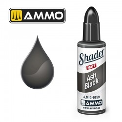 Ash black shader.