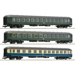 Lot de 3 voitures D 377 « Hispania-Express », DB.