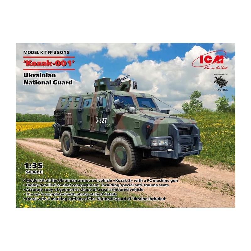 'Kozak-2' Ukrainian National Guard.