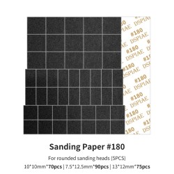 Bâtonnets de papier de verre, 180g.