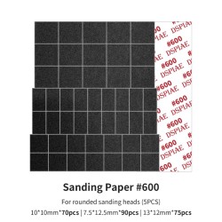 Sanding paper, 600g.