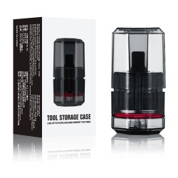 Coffret de rangement, rouge.