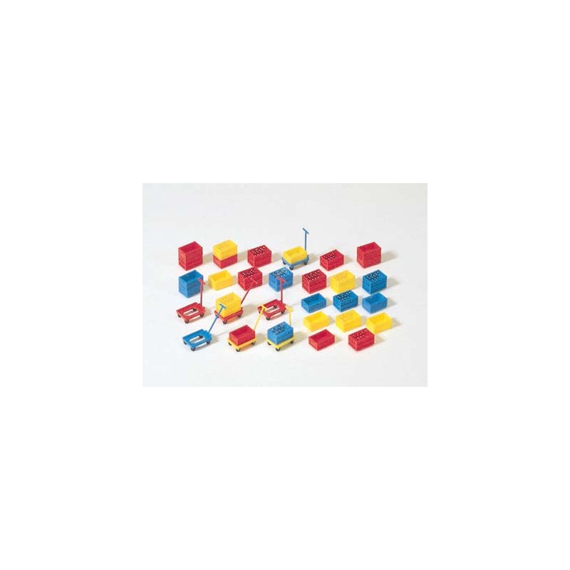 Cajas y carritos. PREISER 17113 Cajas y carritos. PREISER 17113